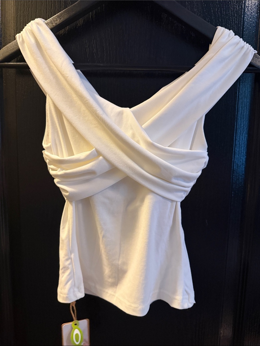 OGL Criss Cross Off Shoulder New Airy Bra Top NWT - Picture 5 of 6